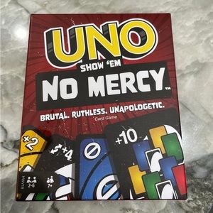 Uno No Mercy Card Game